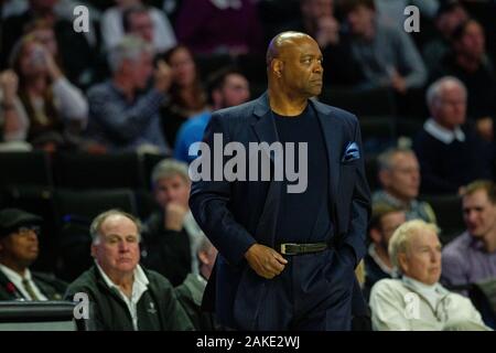 Winston-Salem, NC, USA. 8 janvier, 2020. Florida State Seminoles entraîneur en chef Leonard Hamilton pendant la CAC se rencontreront à LJVM Coliseum de Winston-Salem, NC. (Scott Kinser/Cal Sport Media). Credit : csm/Alamy Live News Banque D'Images