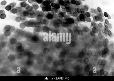 De nombreuses bactéries blured close up sous le microscope. Abstract Banque D'Images