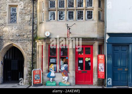 La boutique d'Alice Oxford Banque D'Images