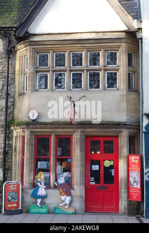 La boutique d'Alice Oxford Banque D'Images