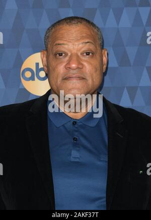 Pasadena, CA. 8 janvier, 2020. Laurence Fishburne, à l'ABC Television's Winter Press Tour 2020 à l'hôtel The Langham Huntington Pasadena le 8 janvier 2020. Credit : Faye Sadou/media/Alamy Punch Live News Banque D'Images