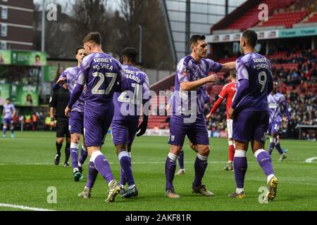 5 janvier 2020, la Vallée, Londres, Angleterre ; unis en FA Cup, Charlton Athletic v West Bromwich Albion : Crédit : Phil Westlake/News Images Banque D'Images