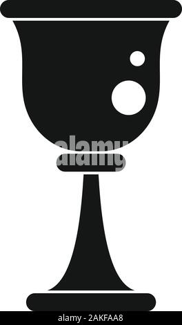 L'icône de tasse de prière. Simple illustration de la prière pour l'icône vecteur tasse design web isolé sur fond blanc Illustration de Vecteur