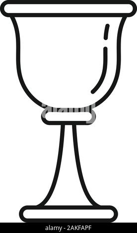 L'icône de tasse de prière. Prière aperçu l'icône vecteur tasse pour la conception web isolé sur fond blanc Illustration de Vecteur