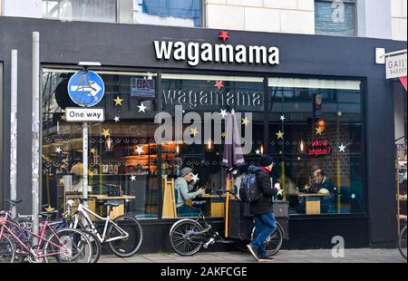 Chaîne alimentaire asiatique Wagamama Restaurant à North Road Brighton Banque D'Images