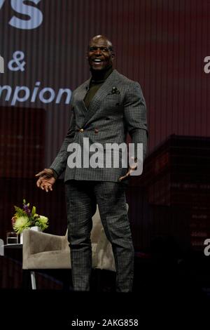 Las Vegas, NV, USA. 8 janvier, 2020. Terry Crews lors d'une apparition publique pour 2020 International CES (Consumer Electronics Show) - mer, Las Vegas Convention Center, Las Vegas, NV Le 8 janvier 2020. Credit : JA/Everett Collection/Alamy Live News Banque D'Images