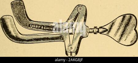 Anaesthesia anaesthetics et général et local . Avant L'ADMINISTRATION D'UN ANESTHÉSIQUE 65. Fig. 7.-Heisters gag. Banque D'Images