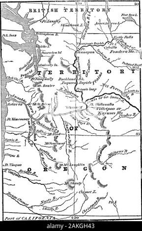 Histoire des missions américaines pour les nations, de leur ouverture à l'heure actuelle . Le territoire indien à l'ouest du Mississippi.. V L'ipr 4|0S pSShrat Xaoonsawan j Banque D'Images