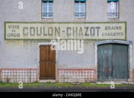 La France, la Lozère, vallée de l'Allier Banque D'Images