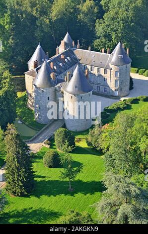 France, Seine et Marne, Courpalay, Château de La Grange Bleneau, le général de la Fayette y vécut de 1802 jusqu'à sa mort en 1834 Banque D'Images