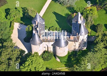 France, Seine et Marne, Courpalay, Château de La Grange Bleneau, le général de la Fayette y vécut de 1802 jusqu'à sa mort en 1834 Banque D'Images