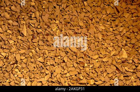 Les granules de café, background, Close up Banque D'Images