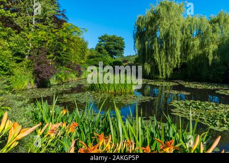 La France, l'Eure, Giverny, les jardins de Claude Monet à Giverny en Normandie Banque D'Images