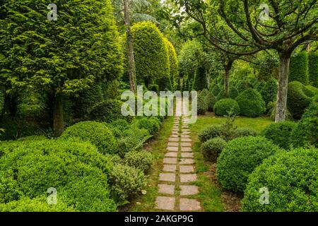 La France, Pas de Calais, Séricourt, Les Jardins de Séricourt, parc de plus de 4 hectares reconnu comme l'un des plus beaux jardins de France intitulée Jardin remarquable par le ministère de la Culture et de l'élu de l'année 2012 Le Jardin Banque D'Images