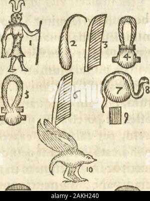 Athanasii Kircheri e SocIesu Obeliscus Pamphilius, hoc est, Interpretatio hucusque intentata noua & obelisci hieroglyphici quem pridem non ita ex vétérinaire hippodromo Caracallae Antonini, dans Caesaris forum agonale transtulit, integritati restituit & en Vbis Aeternae ornamentum erexit Innocentius : XPontMax in quo poster varia Aegyptiacae, Chaldaicae, Hebraicae, Graecanicae doctrinaeque qua sacrae antiquitatis, qua profanae, monumenta veterum tandem theologia, inuoluta hieroglyphicis symbolis, detecta e tenebris lucem en asseritur . HifcemedianribusNuminibusre liquam ,&Numinum concacenacorum turbam,f Banque D'Images