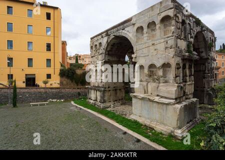 Arche de Janus à Rome, Italie Banque D'Images