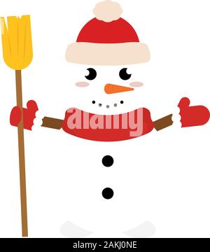 Cartoon bonhomme isolé Illustration de Vecteur