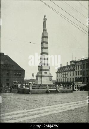 Pittoresque de Londres et ses environs, Groton, mystique, Montville, Waterford, au début du xxe siècle ; caractéristiques notables d'intérêt .. . Résidence DE STEPHEN GARDNER -Avenue de l'océan. 95. MONUMENT AUX SOLDATS ET MARINS. Sur la parade. Près de l'Union DEPOT. Le Monument est un bel hommage au courage des hommes qui sur la terre et la mer ont représenté New London dans notre pays)s de batailles. Il a été généreusement présenté à la ville en 1896 par Sebastian D. Lawrence. Esq. 96 hfei ^^fef&gt ;^ ^^^ffMiLr BW SliB^^^CFIB. ^- . ., Ii^^^liKr&gt ;;V/^^ ^ ? ^. fTTf - ap1 STATION DU NEW YORK YACHT CLUB, Sho Banque D'Images