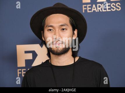 Pasadena, Californie, USA. Jan 9, 2020. Jin Ha arrive à la TCA Starwalk FX Networks hiver tenue à l'hôtel Langham Huntington à Pasadena, CA le Jeudi, Janvier 9, 2020 ?. (Photo par Sthanlee B. Mirador/Sipa USA) Crédit : Sipa USA/Alamy Live News Banque D'Images