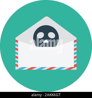courrier Illustration de Vecteur