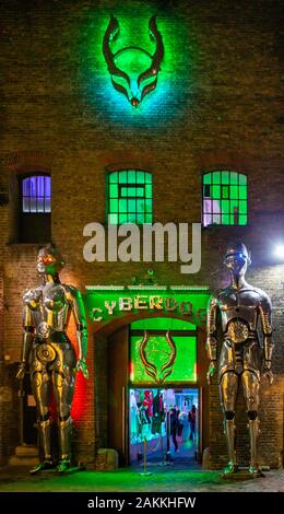 2019-12 Londres Camden et West End lumières à Noël Banque D'Images
