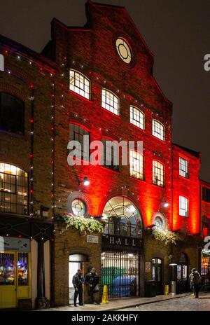 2019-12 Londres Camden et West End lumières à Noël Banque D'Images