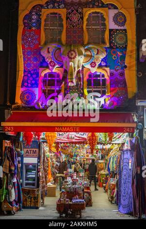 2019-12 Londres Camden et West End lumières à Noël Banque D'Images