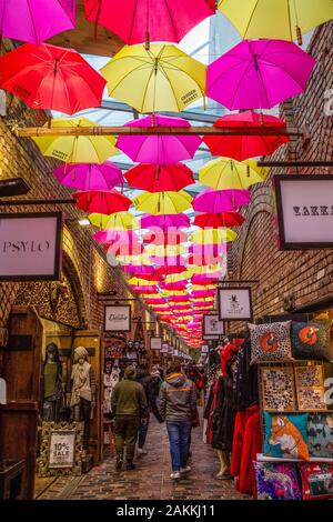 2019-12 Londres Camden et West End lumières à Noël Banque D'Images