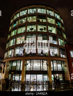 2019-12 Londres Camden et West End lumières à Noël Banque D'Images