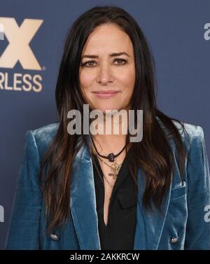 Pamela Adlon arrive à la TCA Starwalk FX Networks hiver tenue à l'hôtel Langham Huntington à Pasadena, CA le Jeudi, Janvier 9, 2020 ?. (Photo par Sthanlee B. Mirador/Sipa USA) Banque D'Images