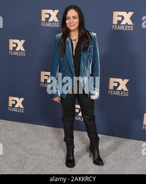 Pamela Adlon arrive à la TCA Starwalk FX Networks hiver tenue à l'hôtel Langham Huntington à Pasadena, CA le Jeudi, Janvier 9, 2020 ?. (Photo par Sthanlee B. Mirador/Sipa USA) Banque D'Images