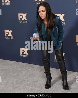 Pamela Adlon arrive à la TCA Starwalk FX Networks hiver tenue à l'hôtel Langham Huntington à Pasadena, CA le Jeudi, Janvier 9, 2020 ?. (Photo par Sthanlee B. Mirador/Sipa USA) Banque D'Images