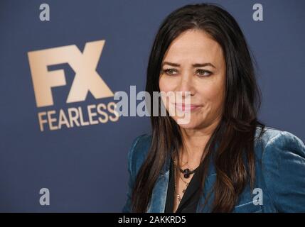 Pamela Adlon arrive à la TCA Starwalk FX Networks hiver tenue à l'hôtel Langham Huntington à Pasadena, CA le Jeudi, Janvier 9, 2020 ?. (Photo par Sthanlee B. Mirador/Sipa USA) Banque D'Images