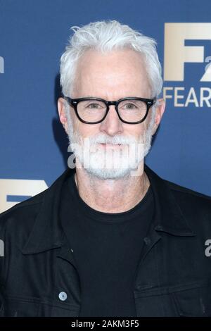 Pasadena, CA. Jan 9, 2020. John Slattery au niveau des arrivées pour FX Networks, le TCA d'hiver Starwalk Hôtel Langham Huntington, Pasadena, CA, 9 janvier 2020. Credit : Priscilla Grant/Everett Collection/Alamy Live News Banque D'Images