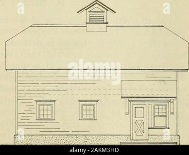 Radford's grange pratique plans) : être une collection complète de pratique, économique et les plans de bon sens de granges, bâtiments et hangars de stock . e à starta garçon dans l'industrie de la volaille. Les garçons dans un petit intérêt takemore housethan la volaille qu'ils font dans une maison pleine taille. Une petite maison comme celle-ci, c'est aidé par verymuch ayant un bon cour dans laquelle con-siderable green stuff peut être cultivé pour thefowls à choisir au. En plantant un peu grainand une variété de légumes, le poultrywill ramasser une bonne partie de l'alimentation et plus healthv thefowls sera à cause de cela. Une petite grange pour les chevaux-A156 Ce p Banque D'Images