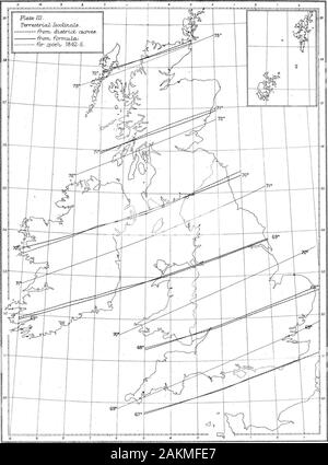 L'Bakerian Conférence : un levé magnétique des îles Britanniques pour la période du 1er janvier 1886 . Ploute/ II. T&rr&/ strixxl Isogonols frorrv 7886.- les formules. Un Bistrtct^cs. Pour Jsocoruxls sporh, 187Z. Ouest ?, Newman. lith. Mtioker er Thorpe. La LMP.Fram.lSdO. .Une plaque 3. WestJ lifch Siioker"¥ewman & Tkvrp&. Phil.Tnme.1880.AJ %tfe 4*. Banque D'Images