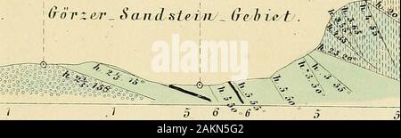 Neues Jahrbuch für Urbanisation, Geognosie, Geologie und Petrefakten-Kunde . Se^iscuLU.. JJj-o.VjkoTiJ : a . J{asc/i et,. . TJuil lHuJbxJit . S^ Feit . J^lUVOS ?. -^^1 T.Jahrh f.Miji : iStS. TajVn. :3vl ii . - Y 1 ^- IW Banque D'Images