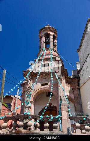 La Ermita église catholique, San Miguel de Allende, Mexique Banque D'Images