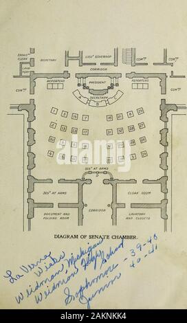 Annuaire officiel du Michigan et manuel législatif pour les années .. . *1 A 0 r •* / ID Banque D'Images