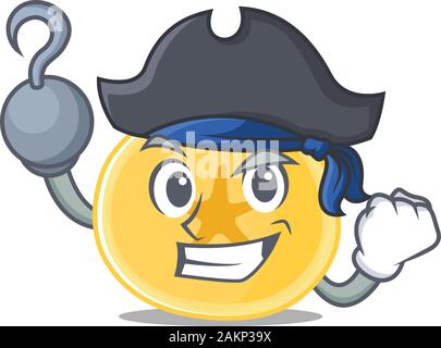 Cool et chips de banane funny cartoon style wearing hat Illustration de Vecteur