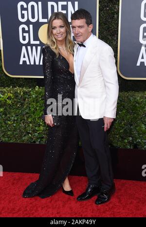 Nicole Kimpel et Antonio Banderas Banque D'Images
