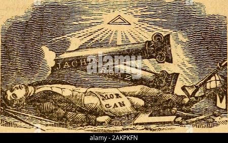 La Nouvelle-angleterre maçonnique anti-almanach pour l'an de grâce 1831 . Middletown, 2dtues. en juillet. New London, 3d aut. En juillet.Haitford^.Cours supérieures, 2d aut. en février k 4e en septembre New Haven, 3d aut. en janvier &2d dans New London, 1er août aut. en octobre Norwich, 4e Aut. En janvier.Danbury, 4e Aut. En septembre dernier, Fairfield aut. en décembre, Brooklyn. sttues 1en janvier & 2d en septembre Litchfield, 3d aut. en février et mi-août, 4e ville aut. en février Haddam, 4e aut. en août Tolland, 3d aut. inApril et oct. de comté. Hartford, 4e Aut. En mars, 2d aut. en novembre Août & New Haven, 3dtues. Banque D'Images