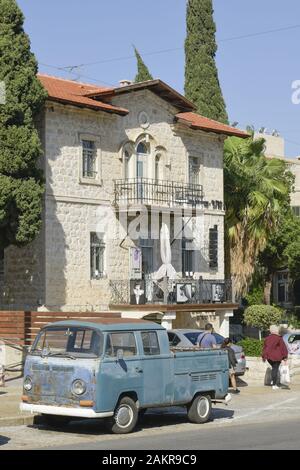 , Deutsche Altbau Kolonie, Sderot Ben Gourion, Altstadt, Haïfa, Israël Banque D'Images