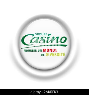 Logo Groupe Casino Banque D'Images