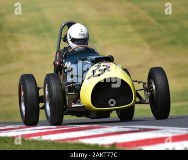 Chris Phillips, Cooper Bristol Mk2, HGPCA Pré '61, Grand Prix Historique de l'Association des voitures, des légendes de Brands Hatch SuperPrix, Brands Hatch, juin 2019, H Banque D'Images