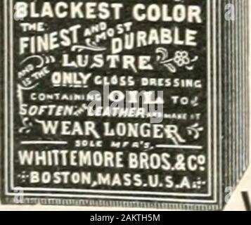 Tableau guide de Boston et le pays autour de . Le plus vieux plus BLACKESTCOLOR andI manufactur-. Banque D'Images