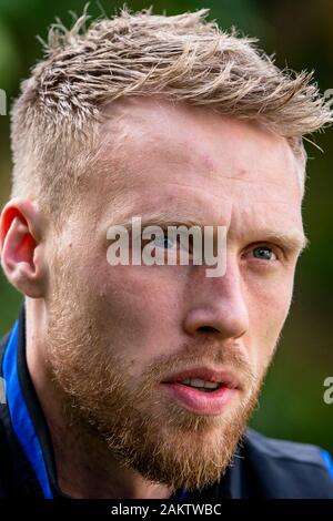 MARBELLA, 10-01-2020, football, , de l'Eredivisie néerlandaise, saison 2019-2020, Feyenoord player Nicolai Jorgensen, Feyenoord appuyez sur instant Marbella Banque D'Images