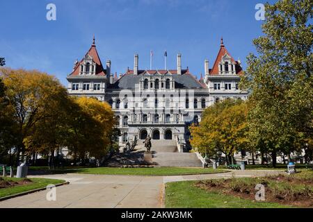 Albany USA - 13 octobre 2012 - New York State Capitol à Albany NY Banque D'Images