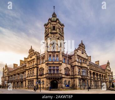 County Hall, Wakefield, West Yorkshire. Banque D'Images