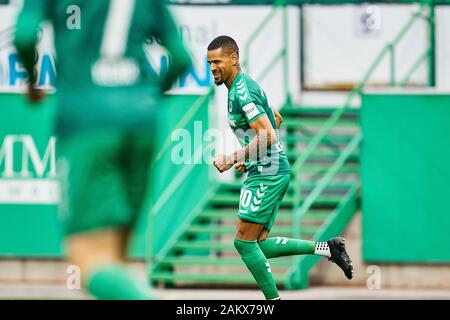 Fürth, Allemagne. 10 janvier, 2020. Jeu d'essai-mer : Greuther Fürth vs FC Bayern Amateure de Fürth, Allemagne. Keita-Ruel est en fête. Peter Kotzur/Alamy Live News Banque D'Images